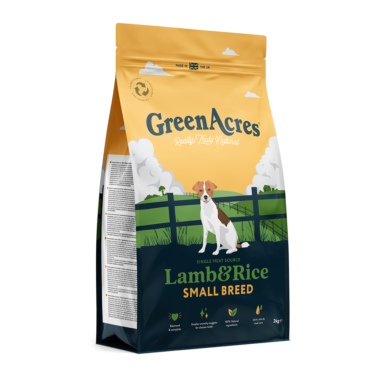 Small Breed Lamb Rice Dog Food